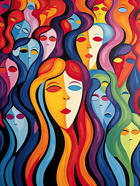 Des gens hauts en couleur par Bert Nijholt