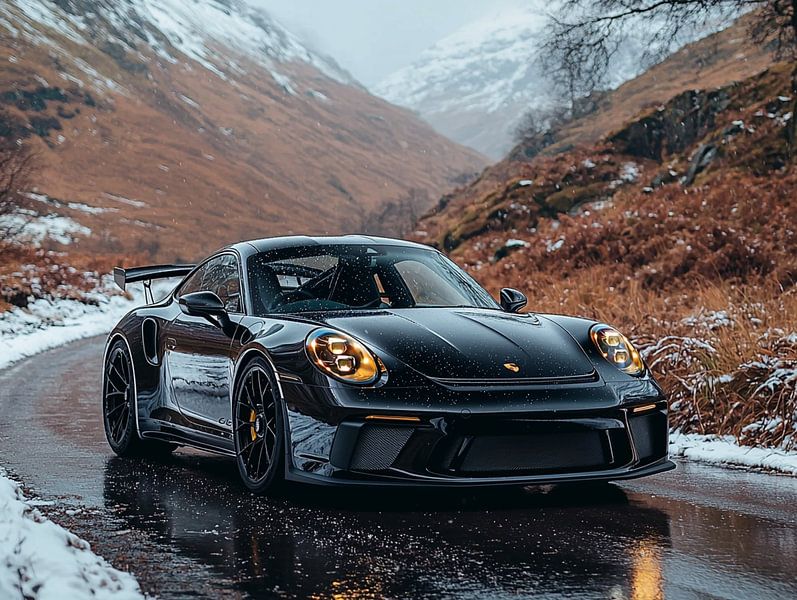 Porsche 911 GT3 im Hochland von Bianca Bakkenist