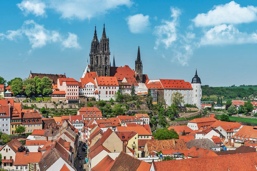 La vieille ville de Meißen, Allemagne par Gunter Kirsch