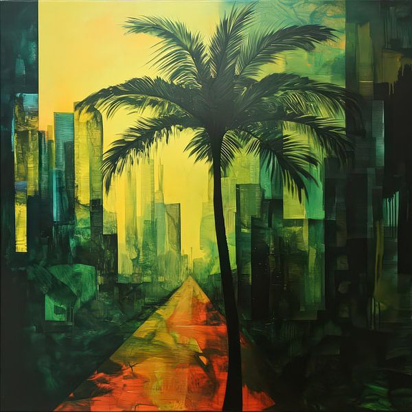 Tropical Oasis in the City by Studio WegWijs