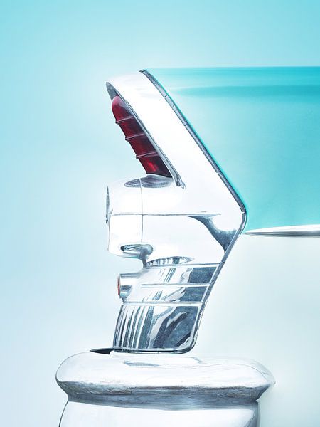 US Amerikanischer Oldtimer 1955 Century Heckflosse abstrakt von Beate Gube