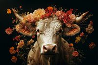 Floral Power - Die stille Eleganz der Kuh