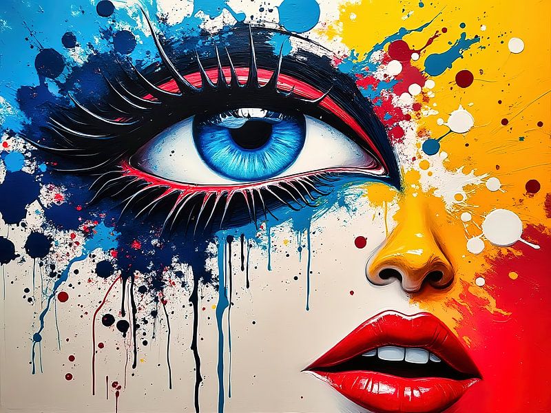 A surreal face by The Photo Artist