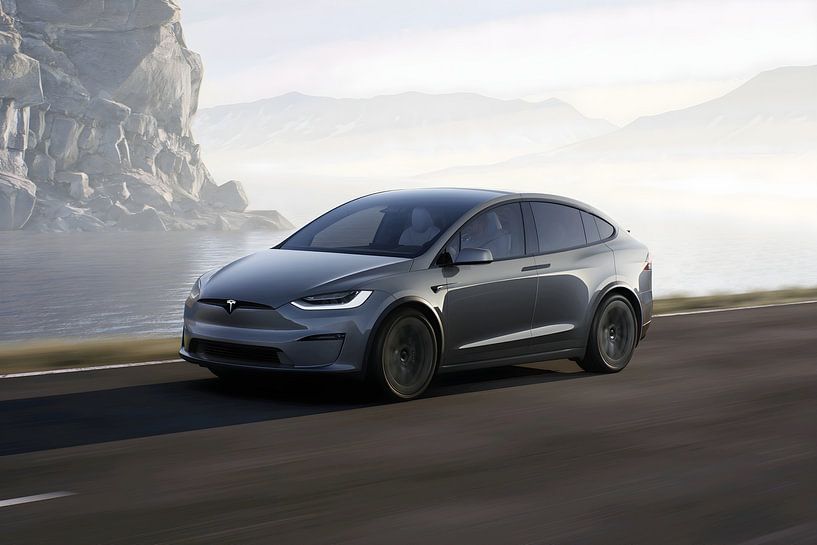 Tesla model X Plaid by Art Indi