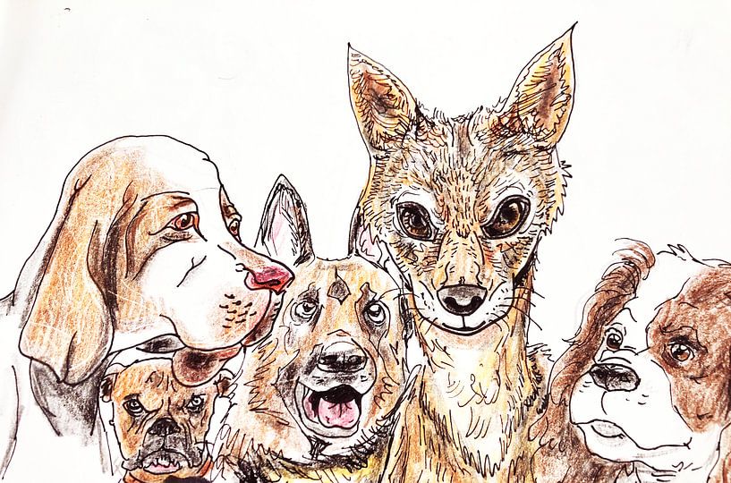 Hunde von Michael de Boer