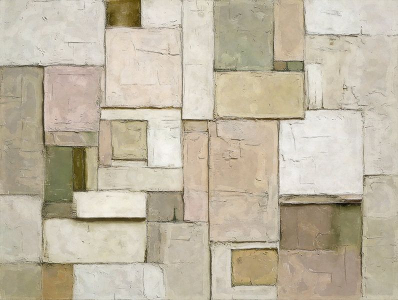 Rustige Compositie in Zand en Salie van Whale & Sons