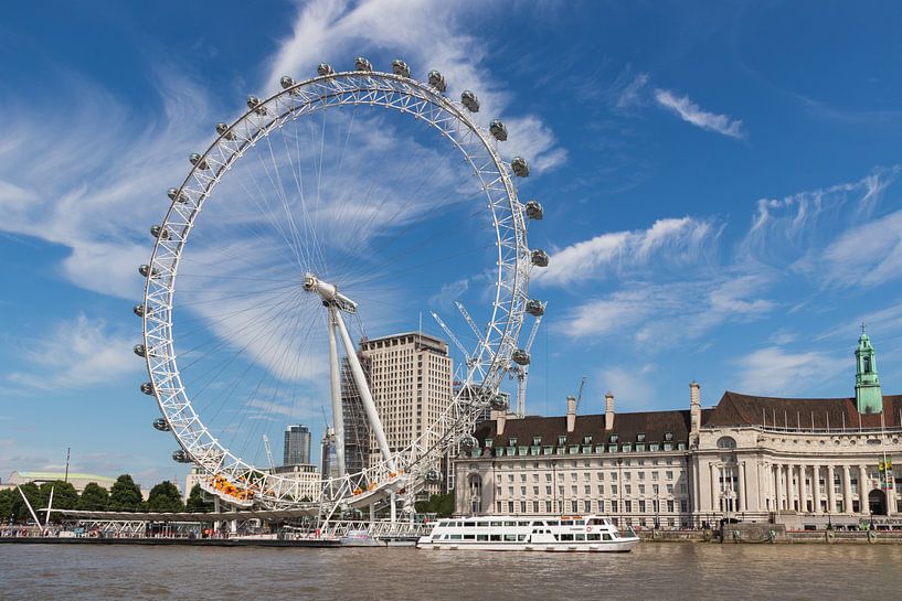 London Eye by Jill De Neef