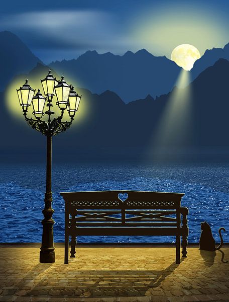 Un endroit calme par Monika Jüngling