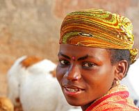 Jeune femme en Kalalé, Nord Bénin