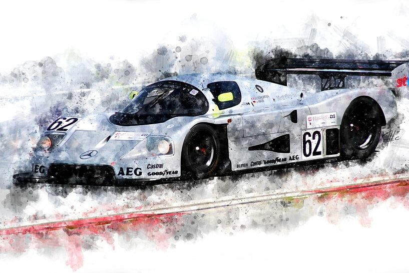 Sauber Mercedes, Gruppe C, Jochen Mass von Theodor Decker