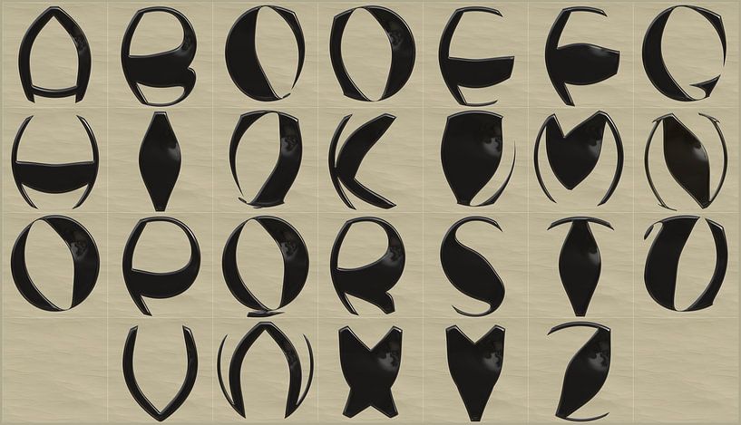 Alphabet No.11 von Leopold Brix