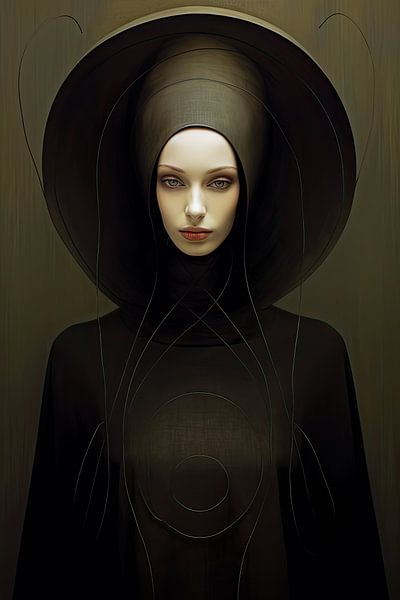 Woman surrealist by Bert Nijholt