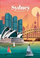 Sydney in Australië in de kunst