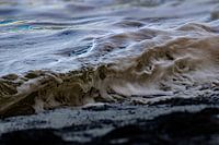 Surfen an der Küste von Breskens.