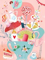 Alice in Wonderland theekransje