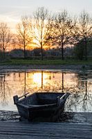 Zonsondergang bij Het Vinne