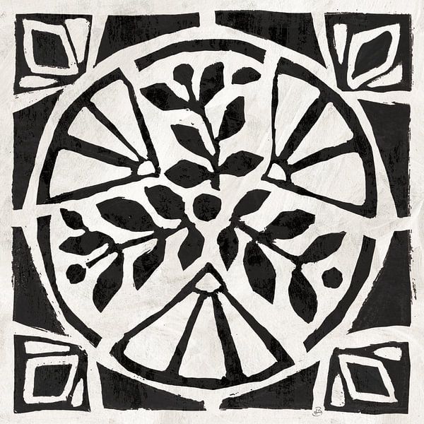 Woodcut Christmas XII, Daphne Brissonnet by Wild Apple