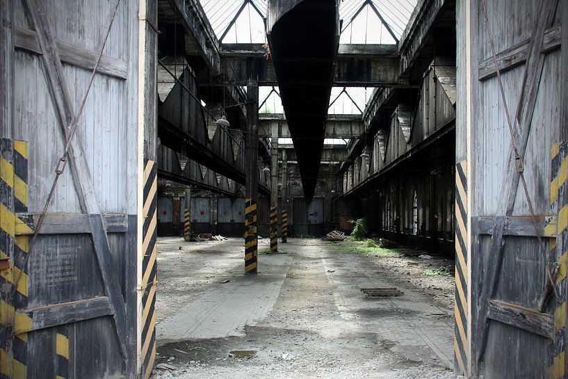 Verlassene Halle von Ton van Waard - Pro-Moois