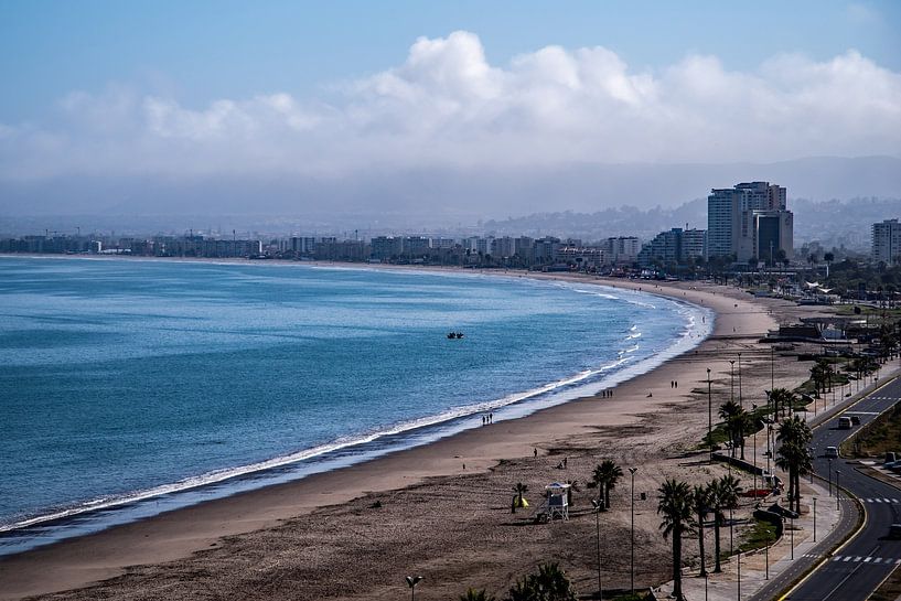 Au-dessus de la baie de La Serena par Thomas Riess