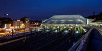 Treinstation Guillemins in Luik (Liege) in Belgie