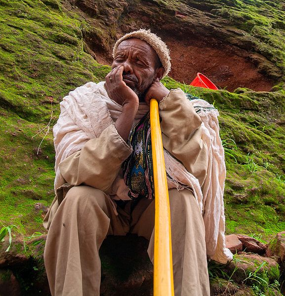 Ethiopië: Biete Medhane Alem (Lalibela) von Maarten Verhees