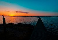 Coucher de soleil au Ponton