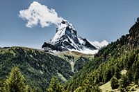 Le Cervin en Suisse, depuis Zermatt