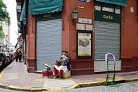 Ein Bandoneonspieler