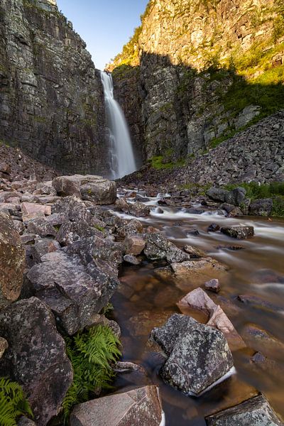 Njupeskär, Sweden's highest waterfall by Bram Lubbers