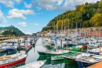 The port of San Sebastian, Spain