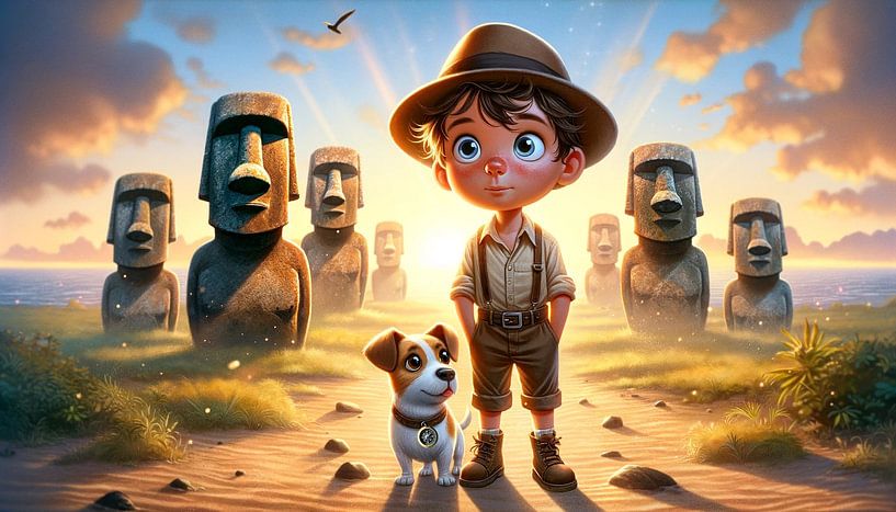 Riddle of Easter Island by artefacti