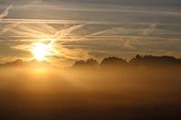 Lever de soleil à Kampina