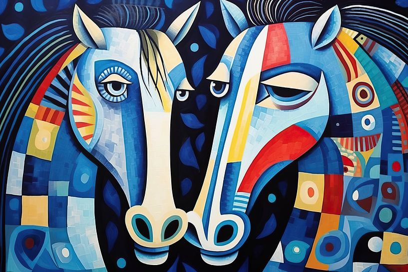 Palette of Horsepower by ARTEO Paintings