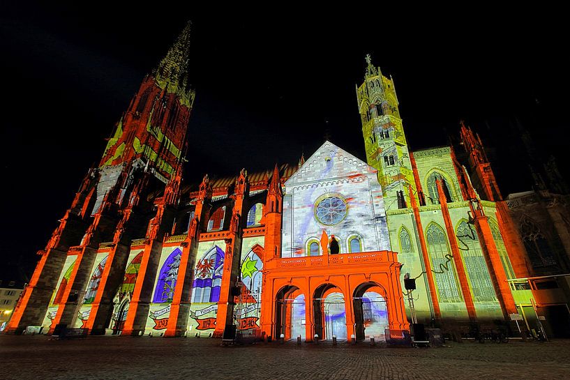 Cartographie de la cathédrale de Freiburg par Patrick Lohmüller