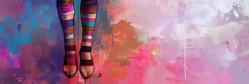 Jambes et pieds par Peintures accrocheuses