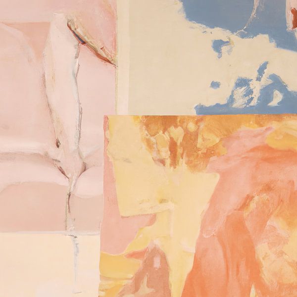 Wabi-sabi abstrait en pastel par Studio Allee
