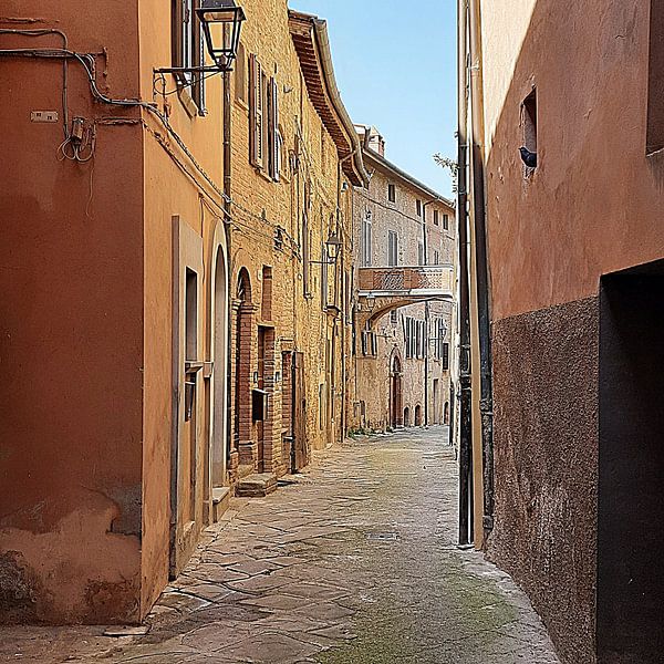 Inside The Town Walls Panicale 5 by Dorothy Berry-Lound