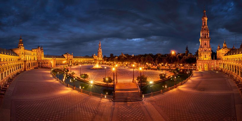 Séville Plaza España par Voss photographie