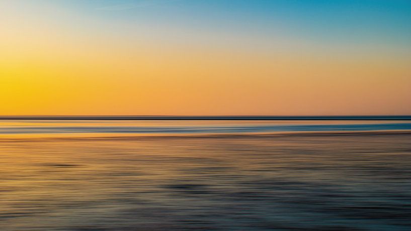 Marée basse et marée haute - le ciel et la terre par Friedhelm Peters