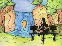 Abgeleitet vom Wasserfall