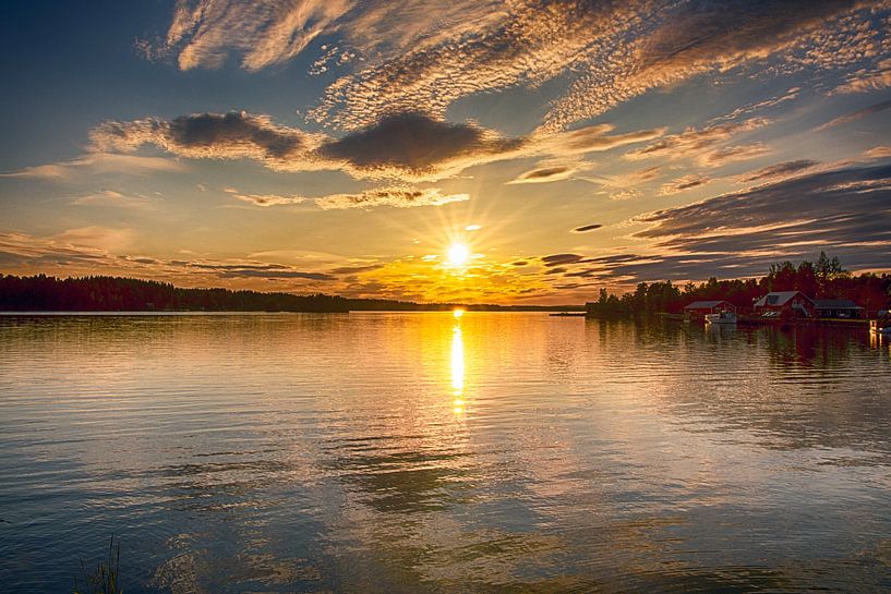Summer Evening by Torfinn Johannessen