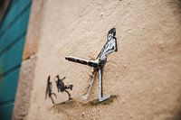 Straßenkunst in Barcelona