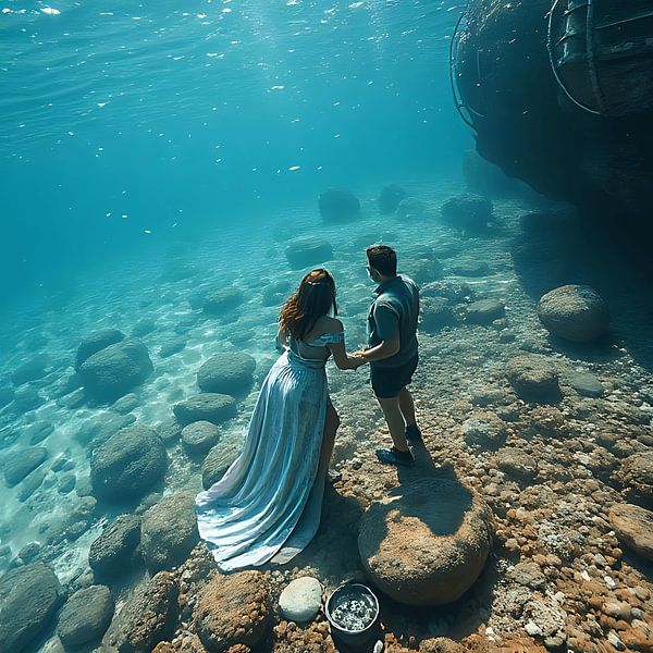 Liebe zum Meeresgrund von Stilbeeld Studio