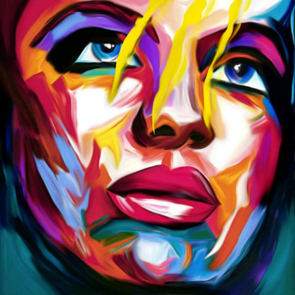 Just Face 04 Pop Art par Team W 32 Gallery
