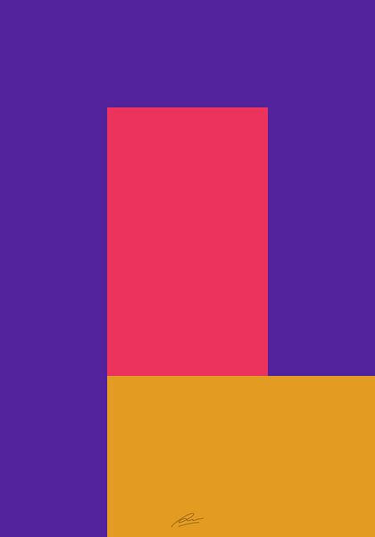 Abstrakte Türöffnung von Raymond Wijngaard