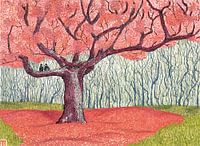 Roter Baum