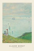 Klippen bei Pourville - Claude Monet