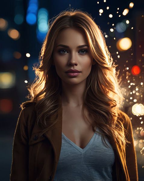 potrait nuit bokeh par hisam colours