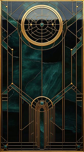 Art Deco Elegant Gatsby: Window Gatsby (Spiritual) by Surreal Media