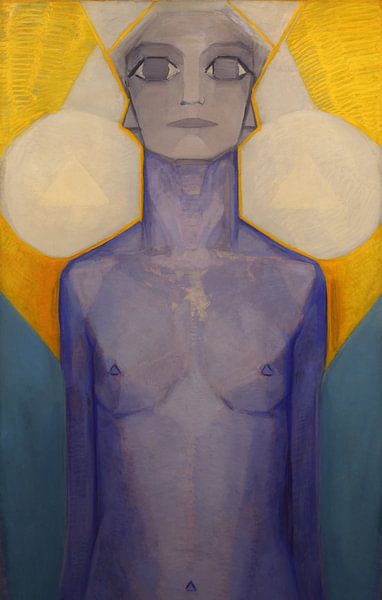 Evolution des Menschen, Piet Mondrian von 1000 Schilderijen